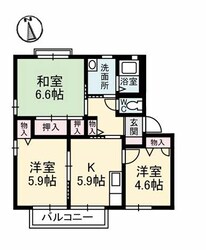 ファミール・ビレジ C棟の物件間取画像